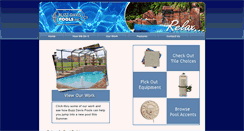 Desktop Screenshot of buzzdavispools.com